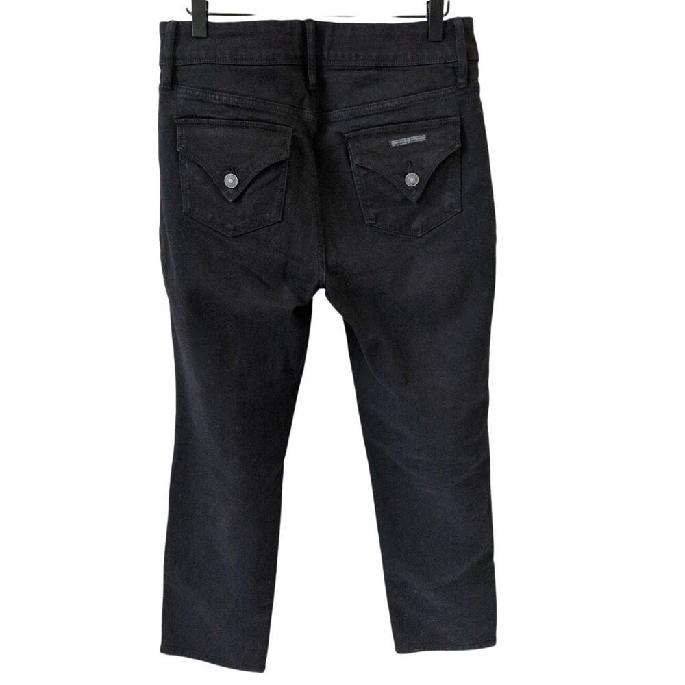 Hudson Jeans Black Flap Pocket Crops size 8 - Picture 4 of 4